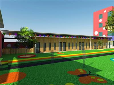 濟南市濟陽區老城區改造國土局幼兒園改造